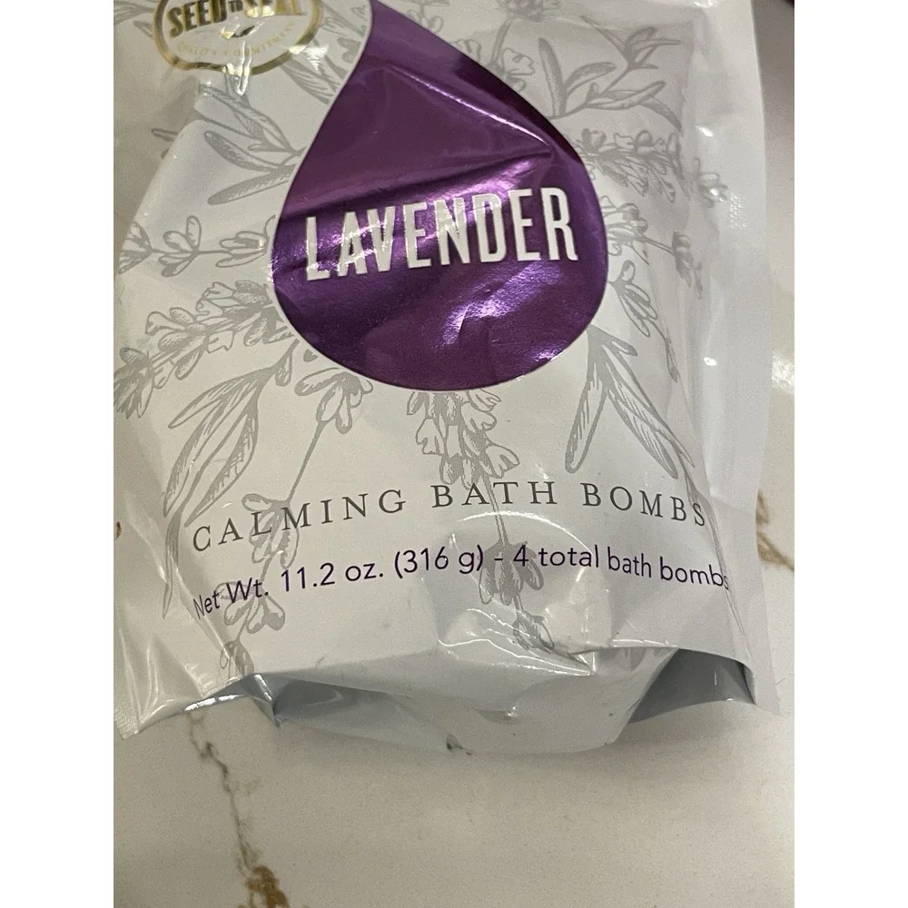 Young Living Essential Oils Lavender Calming Bath Bombs 3 Pack‎ New Aromatherapy